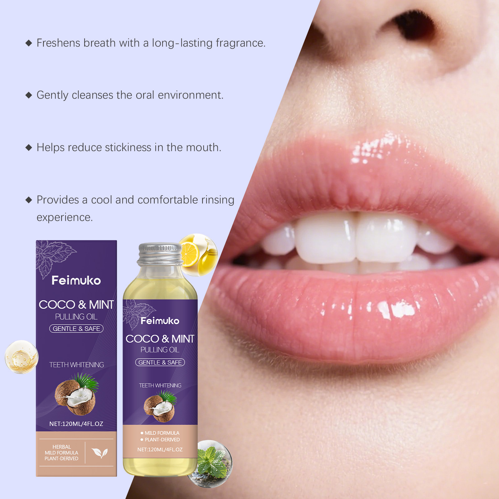 Coconut Oil Peppermint Pulling - Teeth Whitening With Coconut Oil 评论和价格