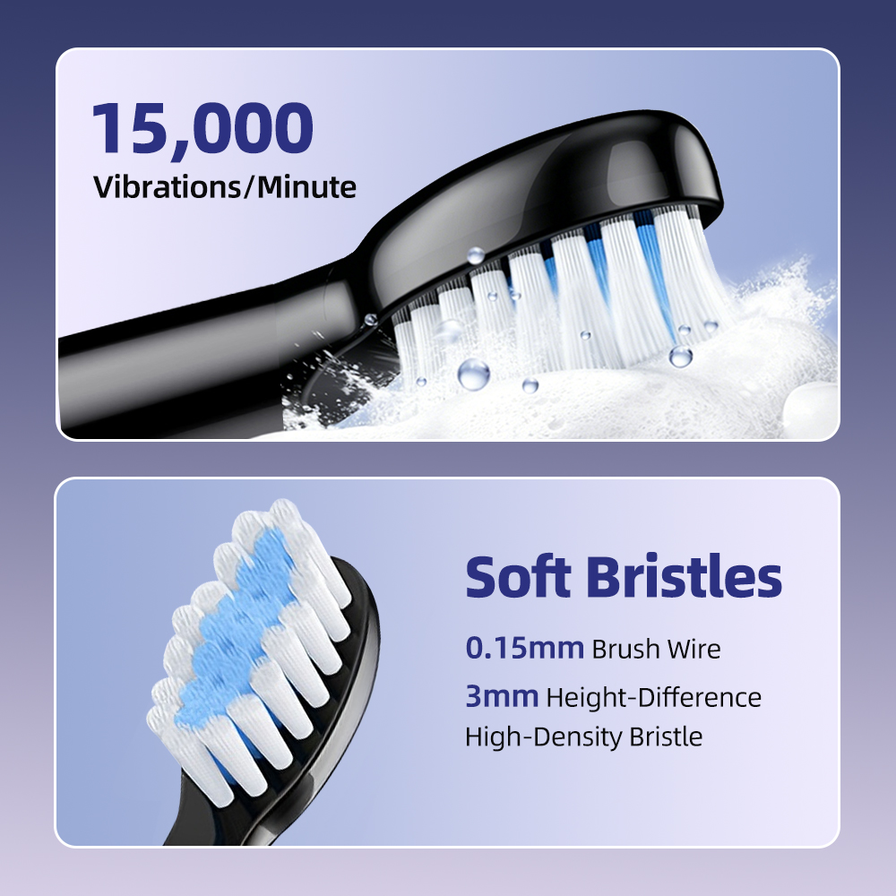 Electric Sonic Toothbrush 2-Mi - Teeth Whitening Toothbrush 评论和价格