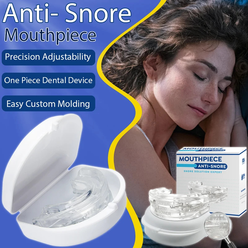 Silicone Anti-Snore Mouthpiece - Teeth Whitening Mouth Guard 评论和价格