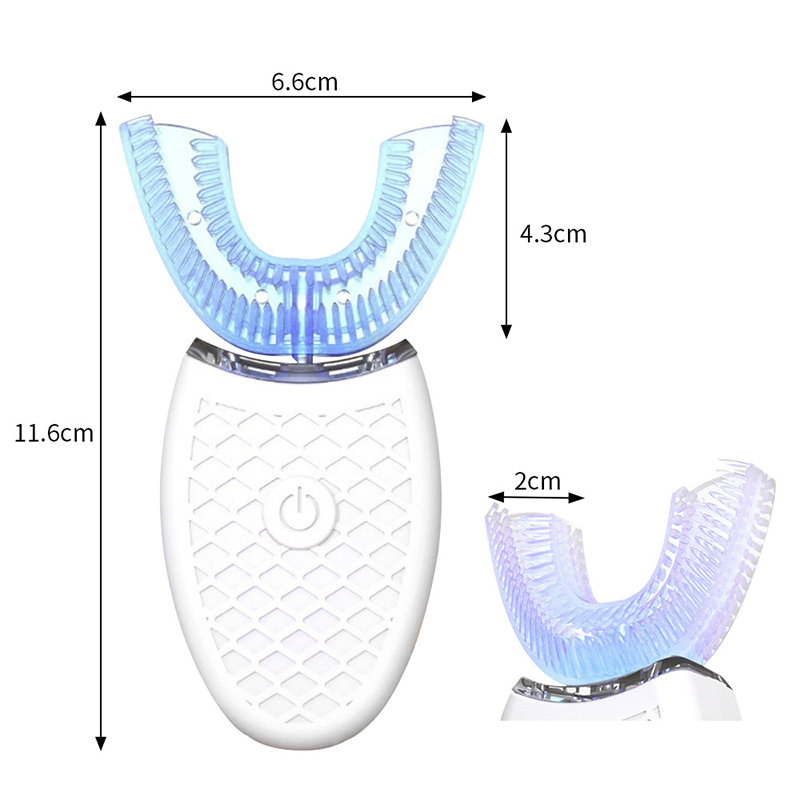 Soft Bristle U Shape Smart Tee - Teeth Whitening Toothbrush 评论和价格