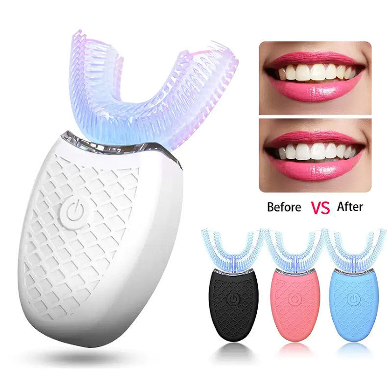 Soft Bristle U Shape Smart Tee - Teeth Whitening Toothbrush 评论和价格