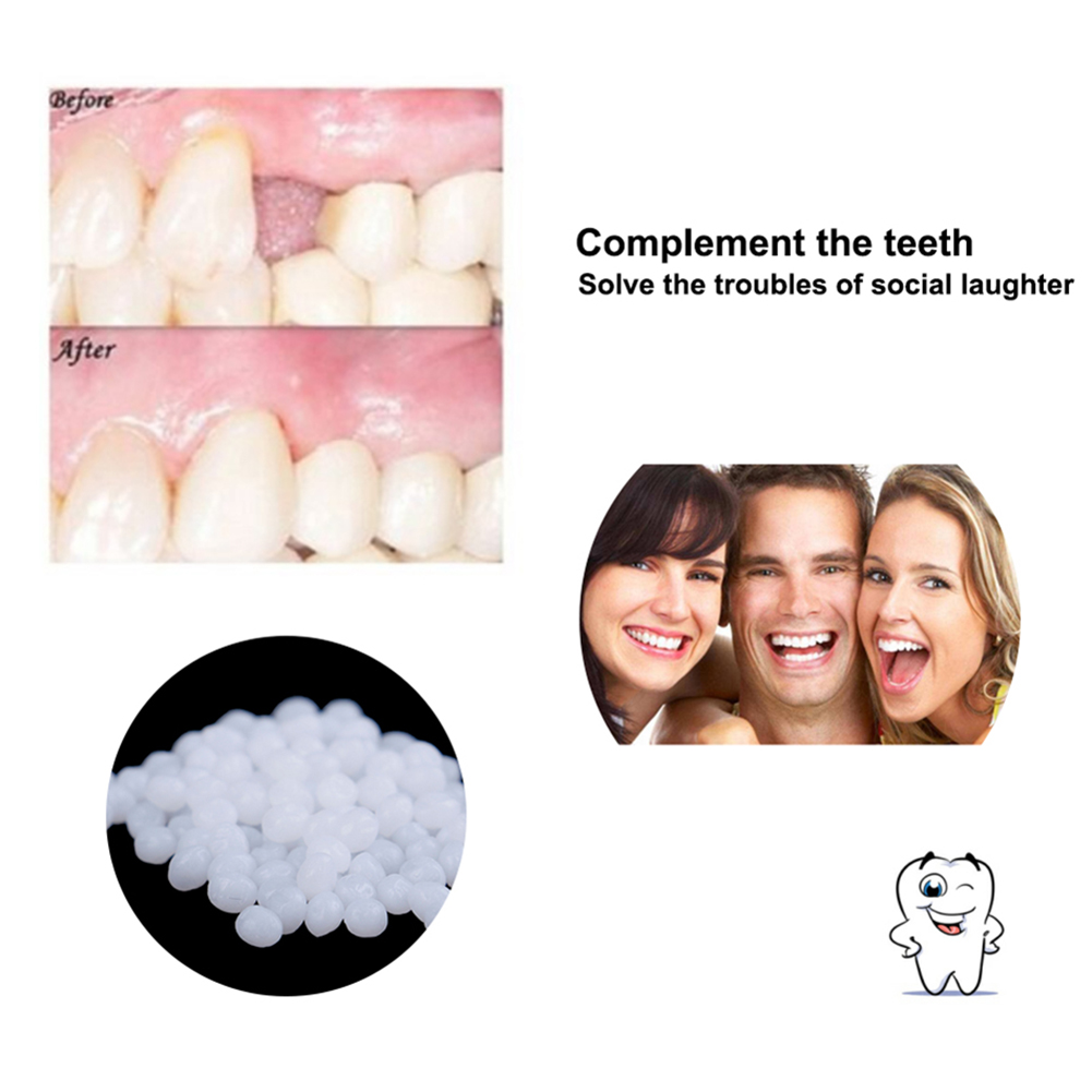 10/100g DIY Dentures Teether H - Teeth Whitening Diy 评论和价格