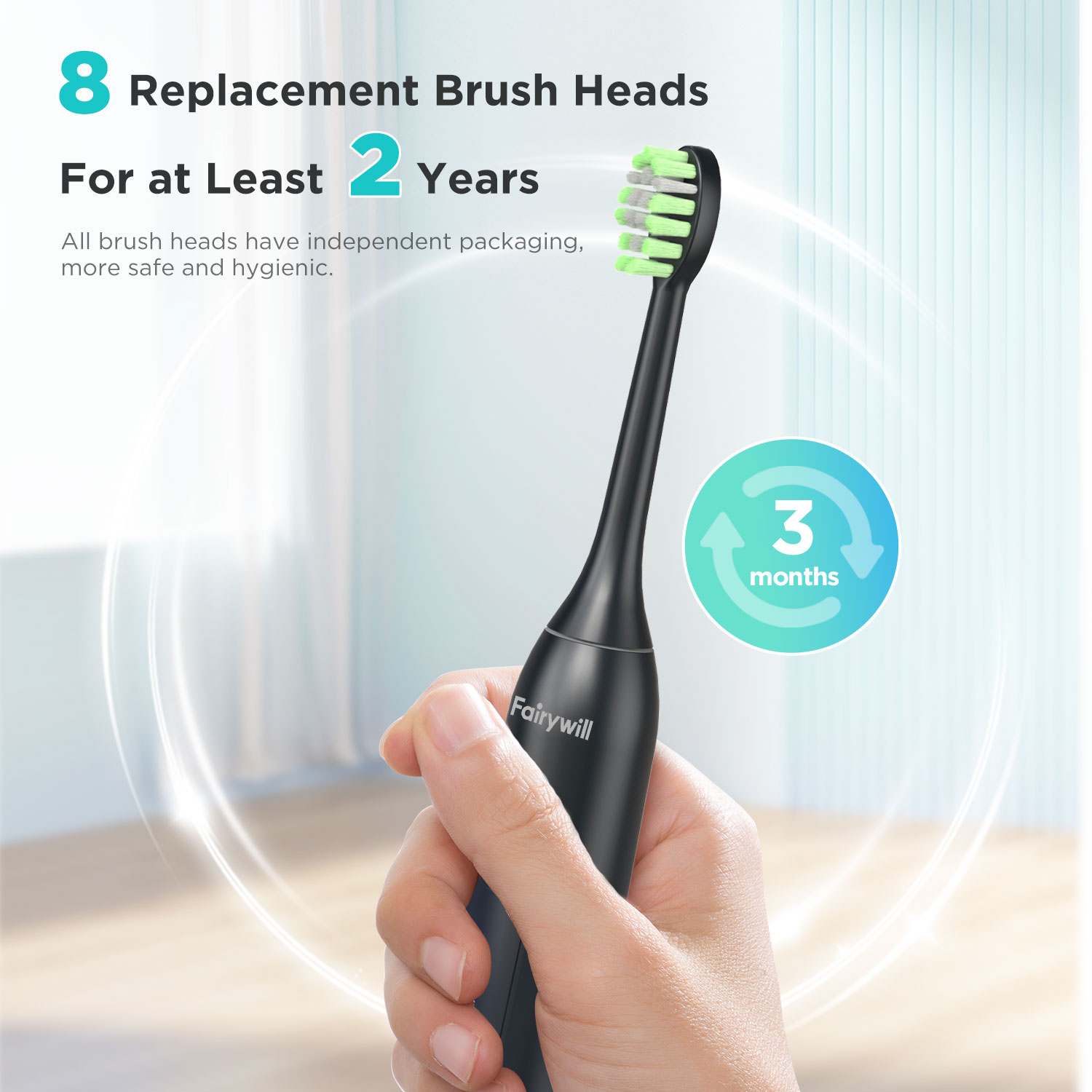 Fairywill Electric Sonic Tooth - Teeth Whitening Toothbrush 评论和价格
