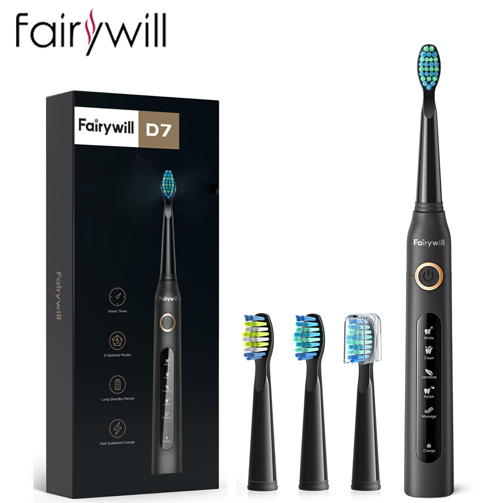 Fairywill Electric Sonic Tooth - Teeth Whitening Toothbrush 评论和价格