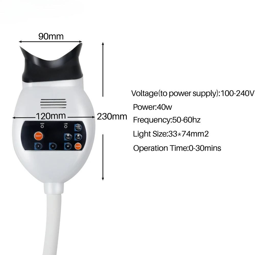 Adjustable 3 Colors LED Teeth  - Teeth Whitening Free 评论和价格