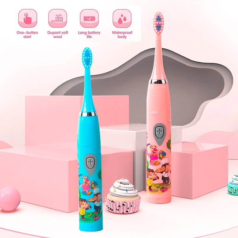 Children Sonic Electric Toothb - Teeth Whitening Toothbrush 评论和价格