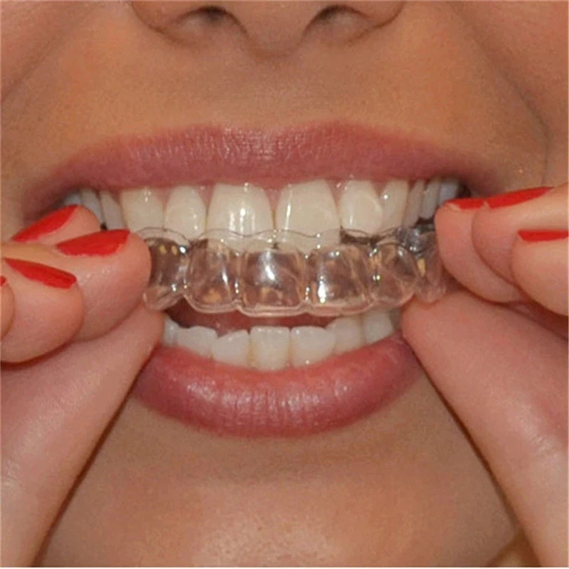 1/8pc Mouth Guard EVA Teeth Pr - Teeth Whitening Mouth Guard 评论和价格