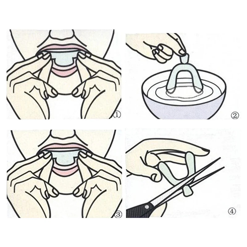 1/8pc Mouth Guard EVA Teeth Pr - Teeth Whitening Mouth Guard 评论和价格