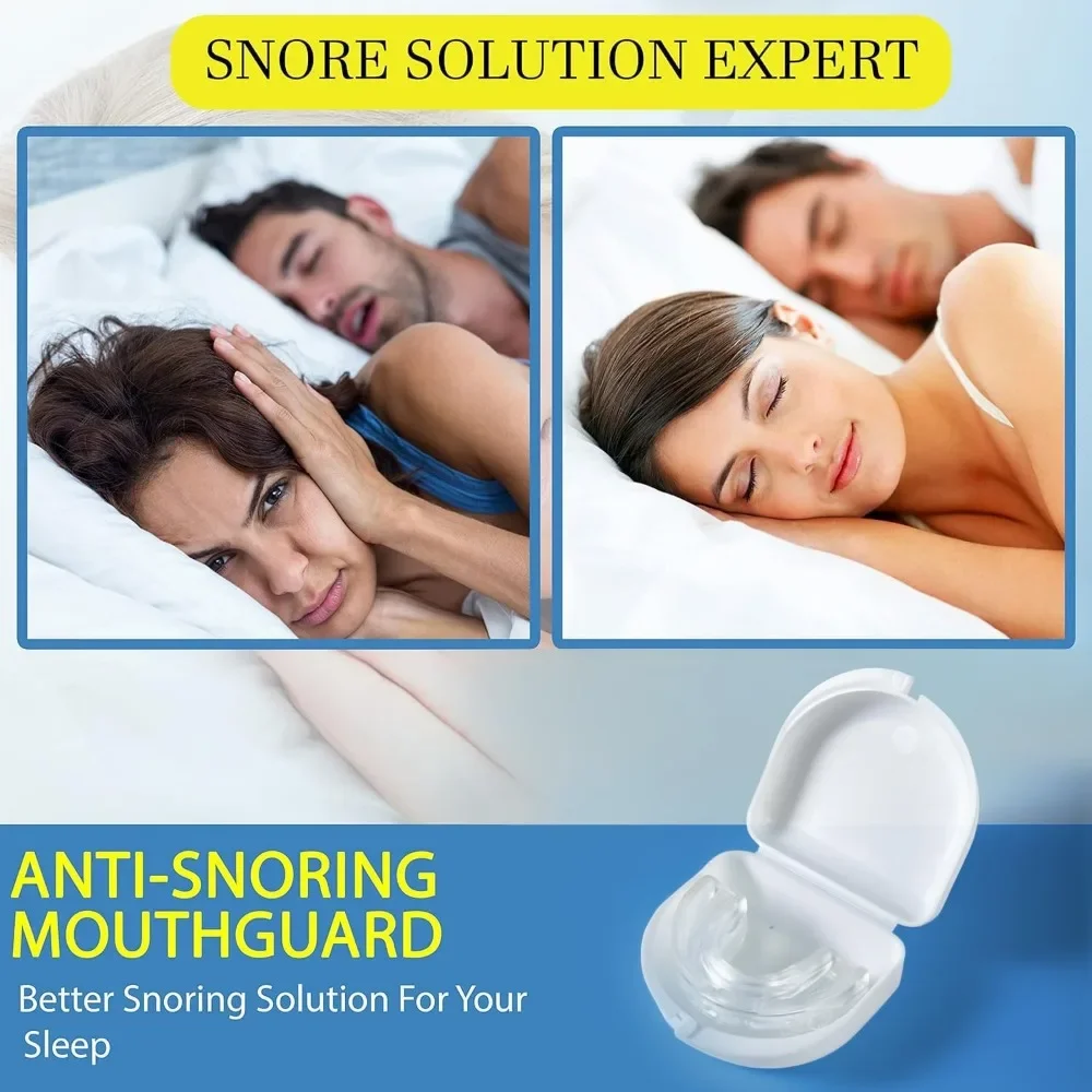 Anti-Snoring Mouth Guard, Adju - Teeth Whitening Mouth Guard 评论和价格