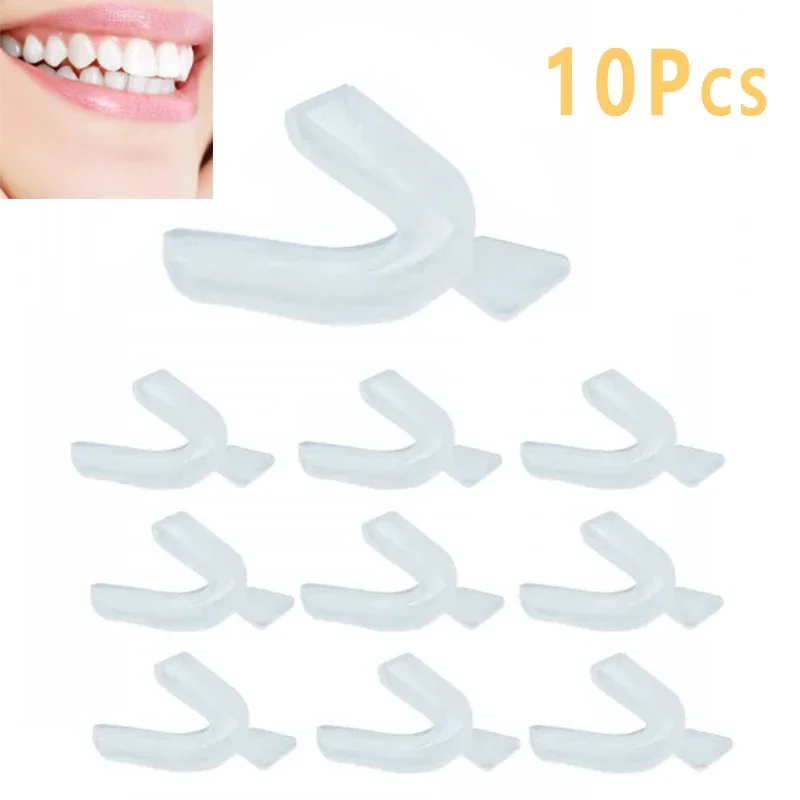 10Pcs Silicone Mouth Guard Tee - Teeth Whitening Mouth Guard 评论和价格