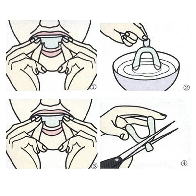 10Pcs Silicone Mouth Guard Tee - Teeth Whitening Mouth Guard 评论和价格